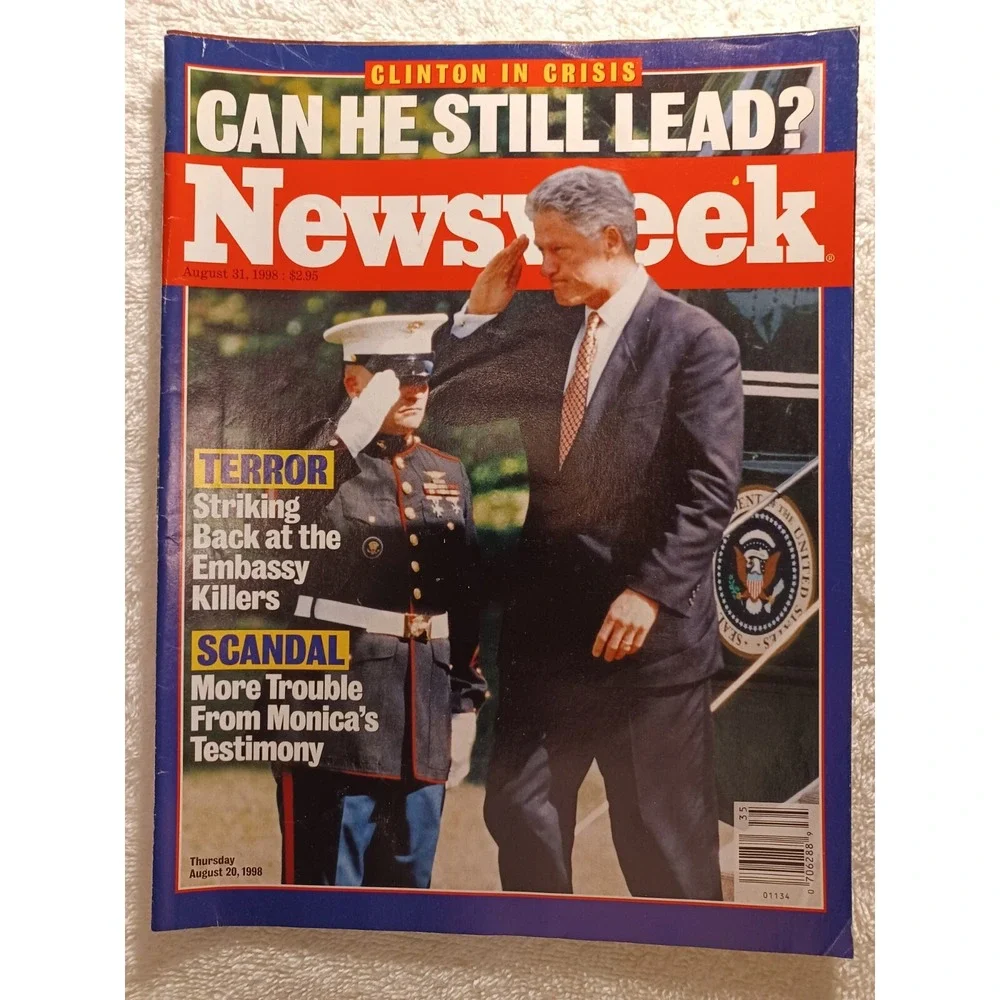 Newsweek Aug 1998 ,‎ Bill Clinton